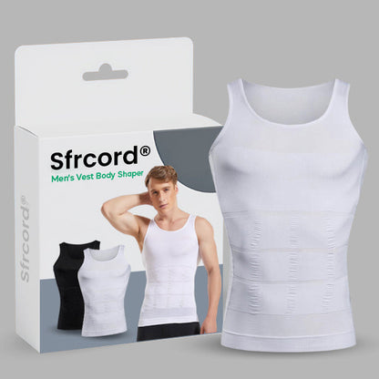 Sfrcord® Men’s Vest Body Shaper (𝟟𝟘% 𝕆𝔽𝔽 𝗘𝗡𝗗𝗦 𝗜𝗡 𝟭𝟬 𝗠𝗜𝗡𝗨𝗧𝗘𝗦)