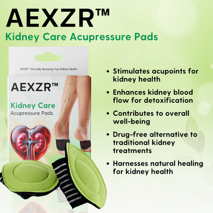 AEXZR™ Kidney Care Acupressure Pads