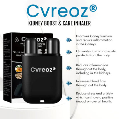 Cvreoz® Kidney Boost & Care Inhaler (𝟟𝟘% 𝕆𝔽𝔽 𝗘𝗡𝗗𝗦 𝗜𝗡 𝟭𝟬 𝗠𝗜𝗡𝗨𝗧𝗘𝗦)