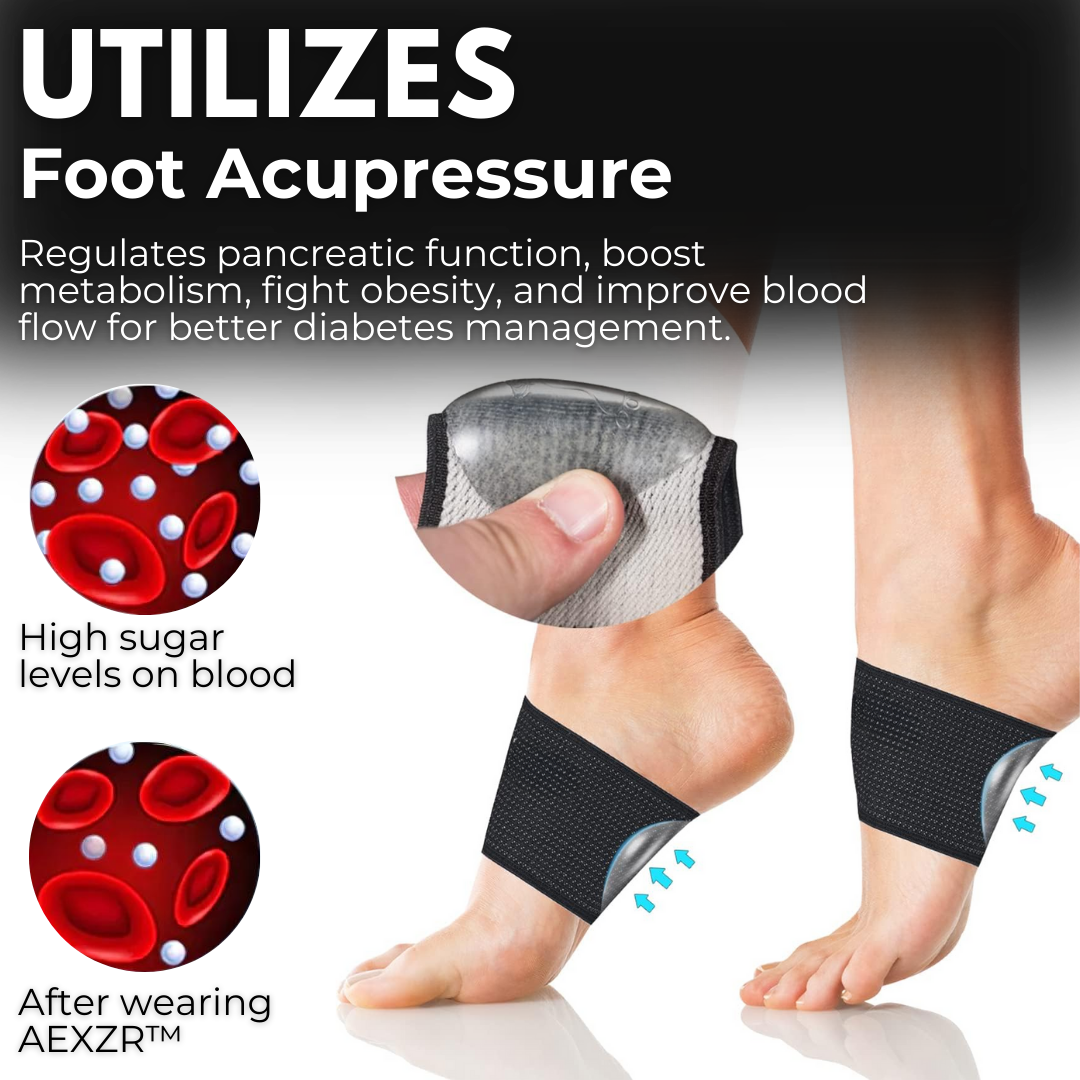 AEXZR™ Sugar Regulating Acupressure Foot Pads