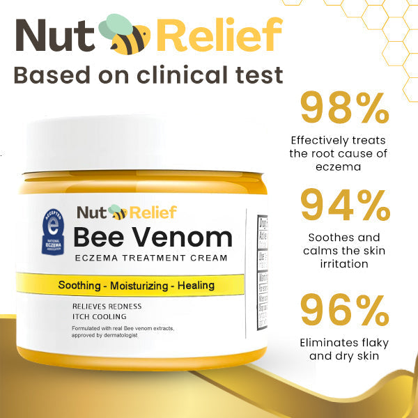 NutRelief™ Bee Venom Eczema Treatment Cream (SALE ENDS IN 10 MINUTES)