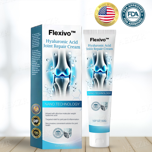 Flexivo™ Hyaluronic Acid Joint Repair Cream (𝟟𝟘% 𝕆𝔽𝔽 𝗘𝗡𝗗𝗦 𝗜𝗡 𝟭𝟬 𝗠𝗜𝗡𝗨𝗧𝗘𝗦)