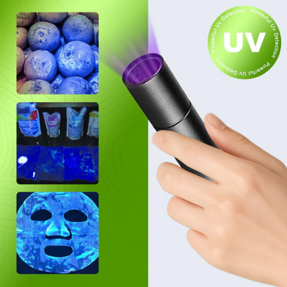 LAST 44 PCS LEFT!! Billhol® UV Black Light Flashlight for Vegetable Inspection (𝟟𝟘% 𝕆𝔽𝔽 𝗘𝗡𝗗𝗦 𝗜𝗡 𝟭𝟬 𝗠𝗜𝗡𝗨𝗧𝗘𝗦) (Copy)