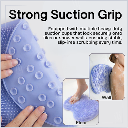 Zentle™ Shower Dual-Use Scrub & Massage Pad (𝟟𝟘% 𝕆𝔽𝔽 𝗘𝗡𝗗𝗦 𝗜𝗡 𝟭𝟬 𝗠𝗜𝗡𝗨𝗧𝗘𝗦)