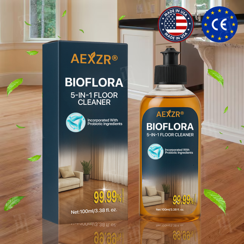 AEXZR® BioFlora 5-in-1 Floor Cleaner (𝟟𝟘% 𝕆𝔽𝔽 𝗘𝗡𝗗𝗦 𝗜𝗡 𝟭𝟬 𝗠𝗜𝗡𝗨𝗧𝗘𝗦)