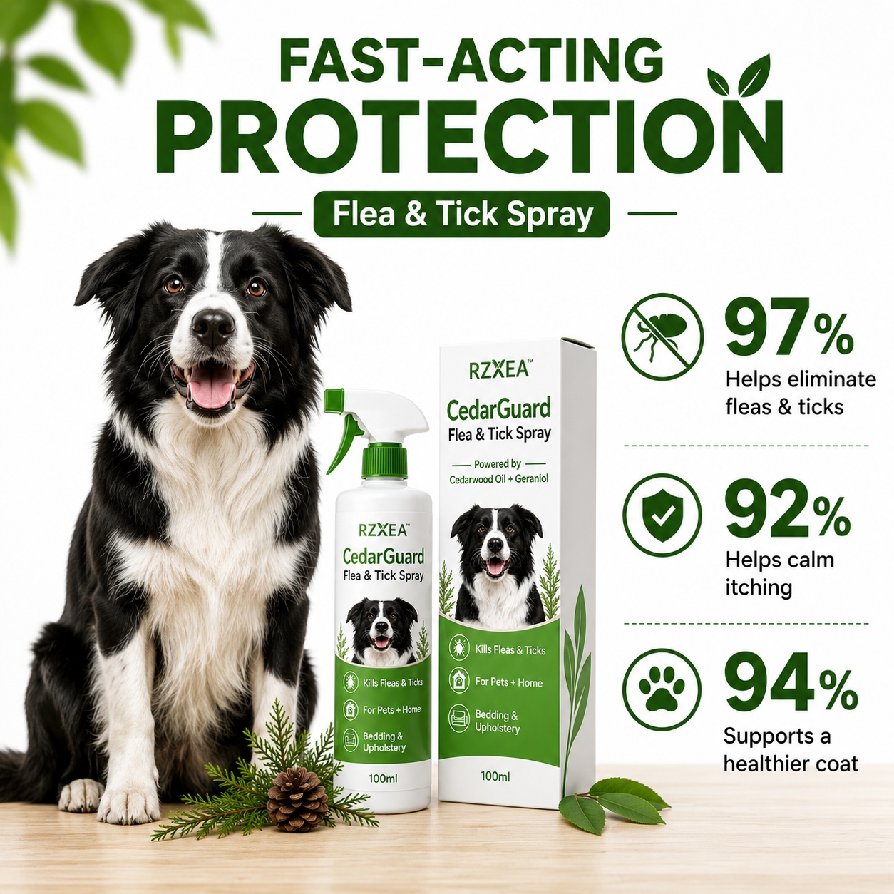 RZXEA™ CedarGuard Flea & Tick Spray (𝟟𝟘% 𝕆𝔽𝔽 𝗘𝗡𝗗𝗦 𝗜𝗡 𝟭𝟬 𝗠𝗜𝗡𝗨𝗧𝗘𝗦)