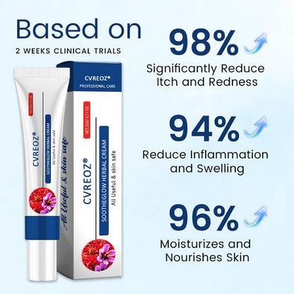Cvreoz®  SootheGlow Herbal Cream