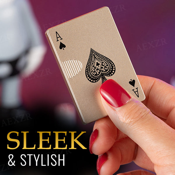 AEXZR® Poker Ace Windproof Lighter (𝟟𝟘% 𝕆𝔽𝔽 𝗘𝗡𝗗𝗦 𝗜𝗡 𝟭𝟬 𝗠𝗜𝗡𝗨𝗧𝗘𝗦)