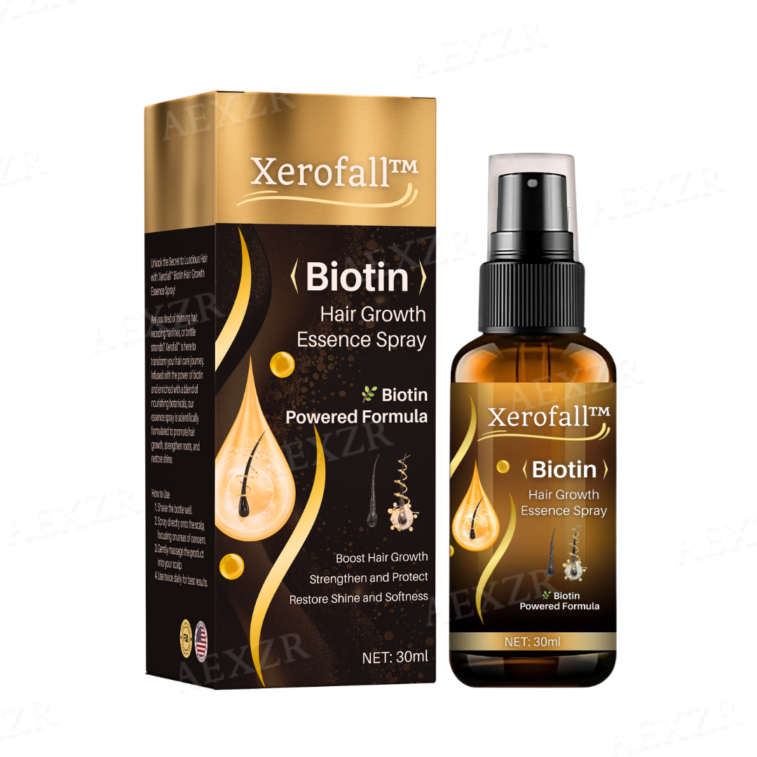 Xerofall™ Biotin Hair Growth Essence Spray (SALE ENDS IN 10 MINUTES)