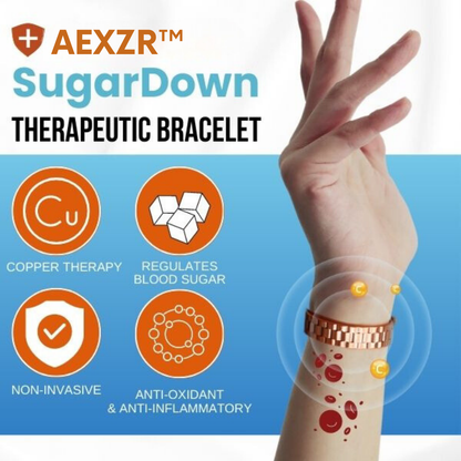 AEXZR™ SugarDown Therapeutic Bracelet