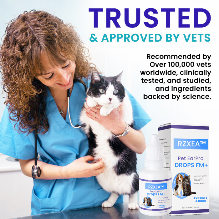 LAST 44 PCS LEFT!! RZXEA™ Pet EarPro Drops FM+