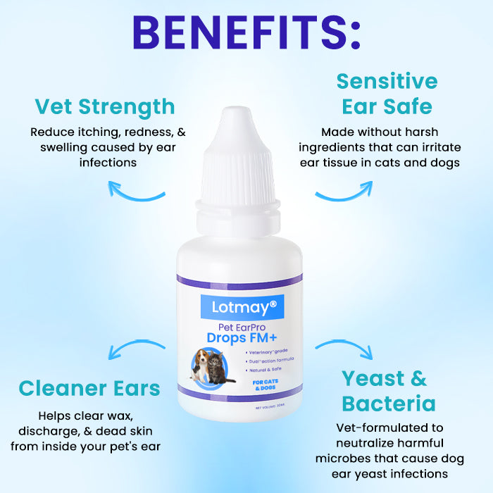 Lotmay® Pet EarPro Drops FM+ (𝟟𝟘% 𝕆𝔽𝔽 𝗘𝗡𝗗𝗦 𝗜𝗡 𝟭𝟬 𝗠𝗜𝗡𝗨𝗧𝗘𝗦)