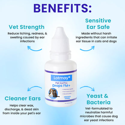Lotmay® Pet EarPro Drops FM+ (𝟟𝟘% 𝕆𝔽𝔽 𝗘𝗡𝗗𝗦 𝗜𝗡 𝟭𝟬 𝗠𝗜𝗡𝗨𝗧𝗘𝗦)