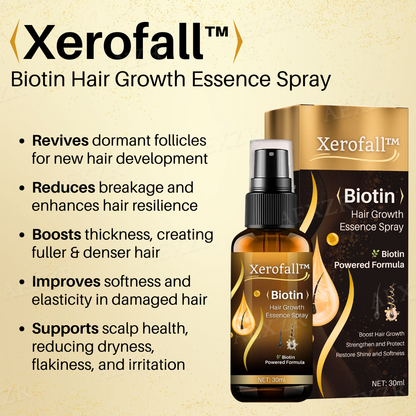 Xerofall™ Biotin Hair Growth Essence Spray (SALE ENDS IN 10 MINUTES)