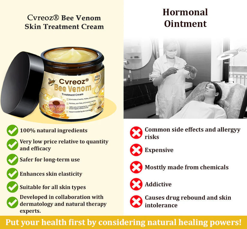 Cvreoz® Bee Venom Skin Treatment Cream