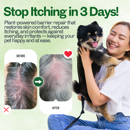 Lotmay® 3 in 1 PhytoBarrier Pet Skin and Coat Care Spray (𝟟𝟘% 𝕆𝔽𝔽 𝗘𝗡𝗗𝗦 𝗜𝗡 𝟭𝟬 𝗠𝗜𝗡𝗨𝗧𝗘𝗦)