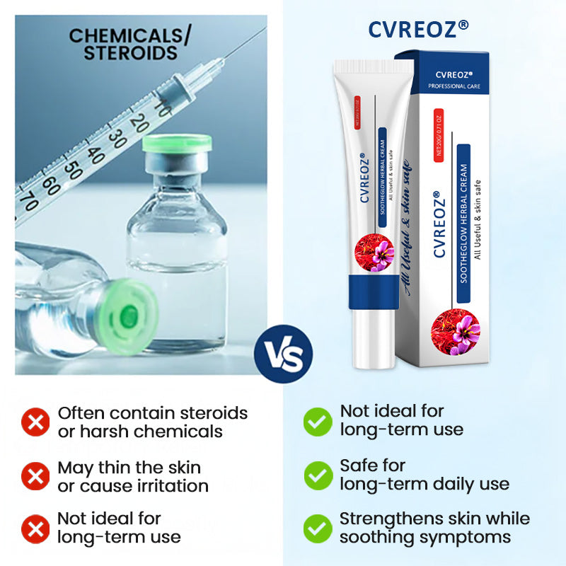 Cvreoz®  SootheGlow Herbal Cream