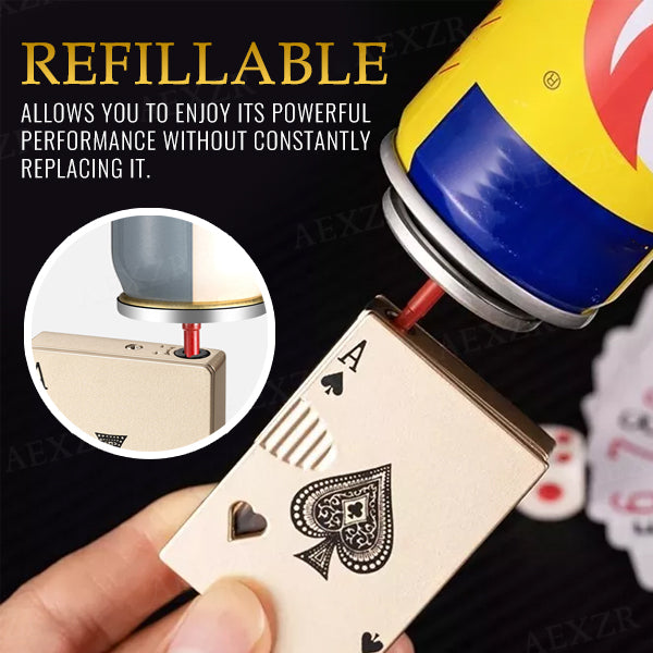 AEXZR® Poker Ace Windproof Lighter (𝟟𝟘% 𝕆𝔽𝔽 𝗘𝗡𝗗𝗦 𝗜𝗡 𝟭𝟬 𝗠𝗜𝗡𝗨𝗧𝗘𝗦)