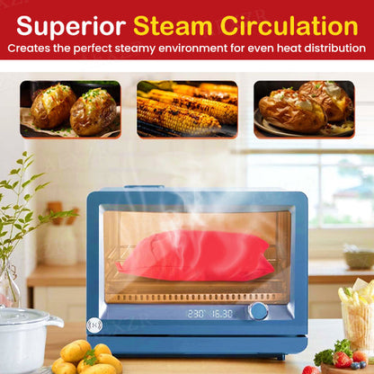 Kitzlux™ Microwave Cooking Bag (𝟟𝟘% 𝕆𝔽𝔽 𝗘𝗡𝗗𝗦 𝗜𝗡 𝟭𝟬 𝗠𝗜𝗡𝗨𝗧𝗘𝗦)