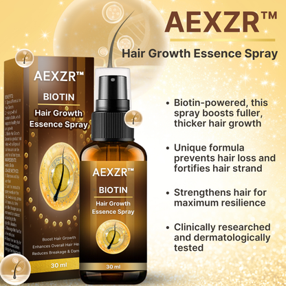 AEXZR™ Biotin Hair Growth Essence Spray (SALE ENDS IN 10 MINUTES)