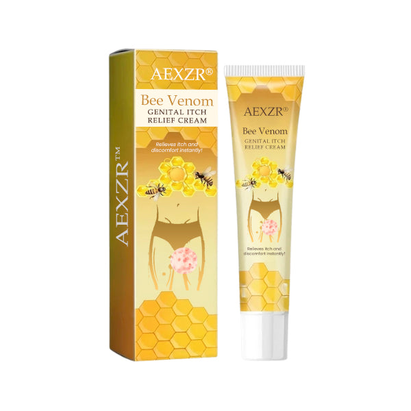 AEXZR® Bee Venom Genital Itch Relief Cream (𝟟𝟘% 𝕆𝔽𝔽 𝗘𝗡𝗗𝗦 𝗜𝗡 𝟭𝟬 𝗠𝗜𝗡𝗨𝗧𝗘𝗦)