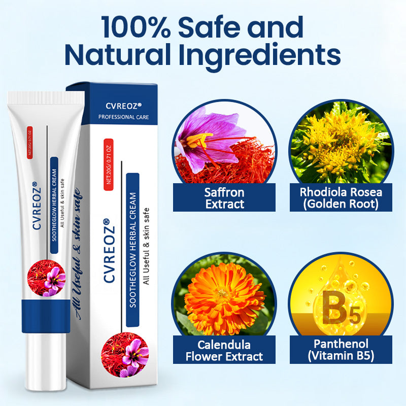 Cvreoz®  SootheGlow Herbal Cream
