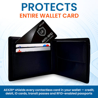 AEXZR® Anti-RFID Guard Card (𝟟𝟘% 𝕆𝔽𝔽 𝗘𝗡𝗗𝗦 𝗜𝗡 𝟭𝟬 𝗠𝗜𝗡𝗨𝗧𝗘𝗦)