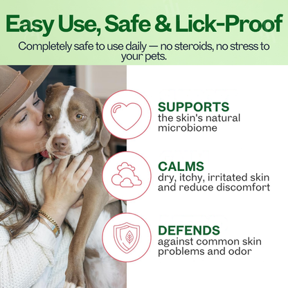 Lotmay® 3 in 1 PhytoBarrier Pet Skin and Coat Care Spray (𝟟𝟘% 𝕆𝔽𝔽 𝗘𝗡𝗗𝗦 𝗜𝗡 𝟭𝟬 𝗠𝗜𝗡𝗨𝗧𝗘𝗦)