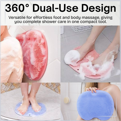 Zentle™ Shower Dual-Use Scrub & Massage Pad (𝟟𝟘% 𝕆𝔽𝔽 𝗘𝗡𝗗𝗦 𝗜𝗡 𝟭𝟬 𝗠𝗜𝗡𝗨𝗧𝗘𝗦)