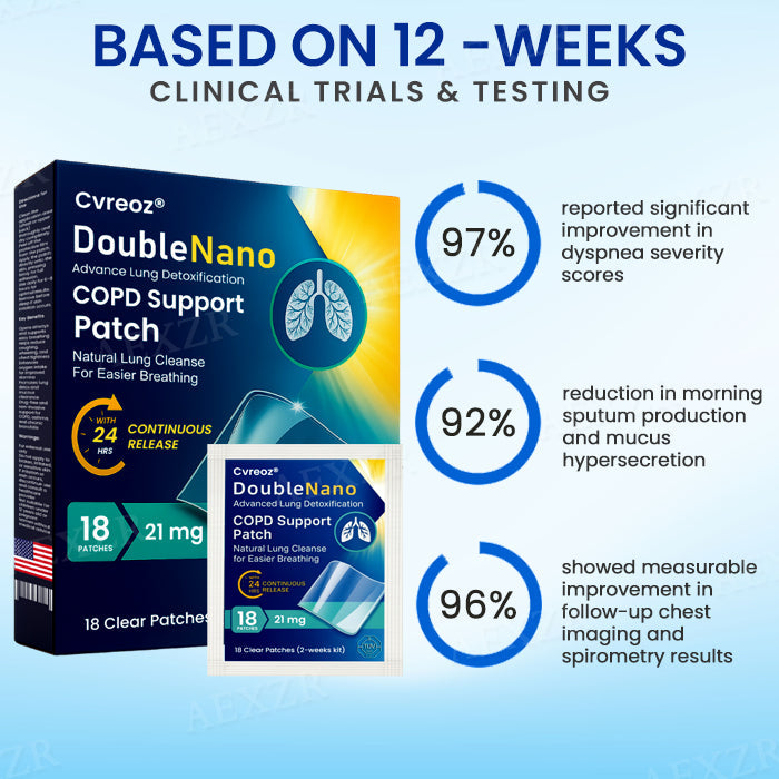 Cvreoz® DoubleNano COPD Support Patch (𝟟𝟘% 𝕆𝔽𝔽 𝗘𝗡𝗗𝗦 𝗜𝗡 𝟭𝟬 𝗠𝗜𝗡𝗨𝗧𝗘𝗦)