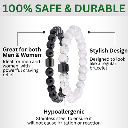 Czticle® Smoking Cessation Magnet Bracelet (𝟟𝟘% 𝕆𝔽𝔽 𝗘𝗡𝗗𝗦 𝗜𝗡 𝟭𝟬 𝗠𝗜𝗡𝗨𝗧𝗘𝗦)