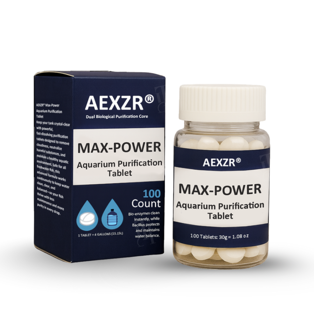 LAST 44 PCS LEFT!!! AEXZR® Max-Power Aquarium Purification Tablet