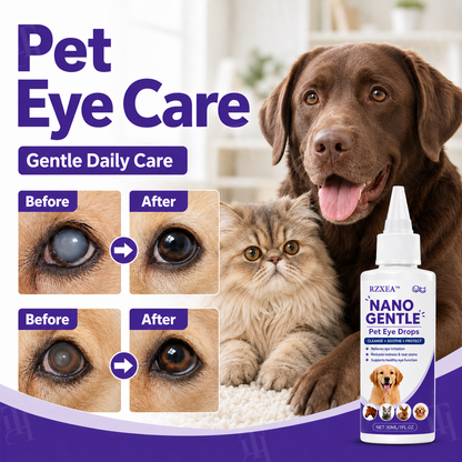 RZXEA™ Nano Gentle Pet Eye Drops (𝟟𝟘% 𝕆𝔽𝔽 𝗘𝗡𝗗𝗦 𝗜𝗡 𝟭𝟬 𝗠𝗜𝗡𝗨𝗧𝗘𝗦)