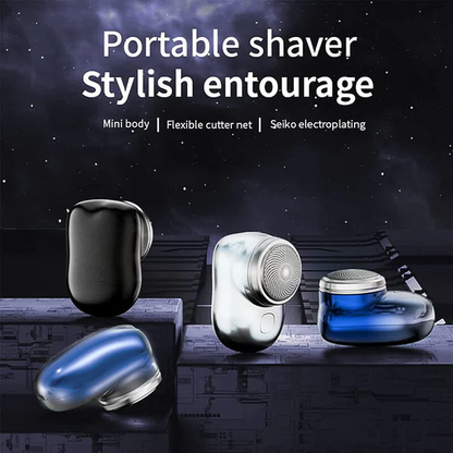 AEXZR® Mini-Shave Portable Electric Shaver (𝟟𝟘% 𝕆𝔽𝔽 𝗘𝗡𝗗𝗦 𝗜𝗡 𝟭𝟬 𝗠𝗜𝗡𝗨𝗧𝗘𝗦)