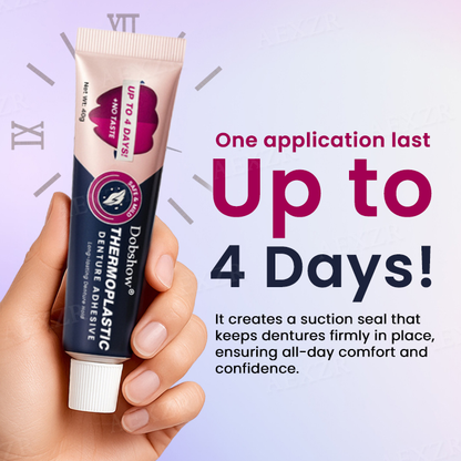 LAST 44 PCS LEFT!! Dobshow® Thermoplastic Denture Adhesive