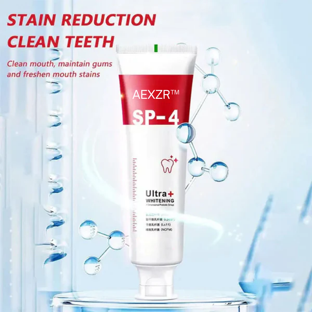 🔥2024 HOT SALE🔥 AEXZR™ SP-4 Probiotic Whitening Toothpaste