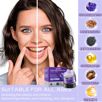 AEXZR® Teeth Restoration Mineral Powder (𝟟𝟘% 𝕆𝔽𝔽 𝗘𝗡𝗗𝗦 𝗜𝗡 𝟭𝟬 𝗠𝗜𝗡𝗨𝗧𝗘𝗦)