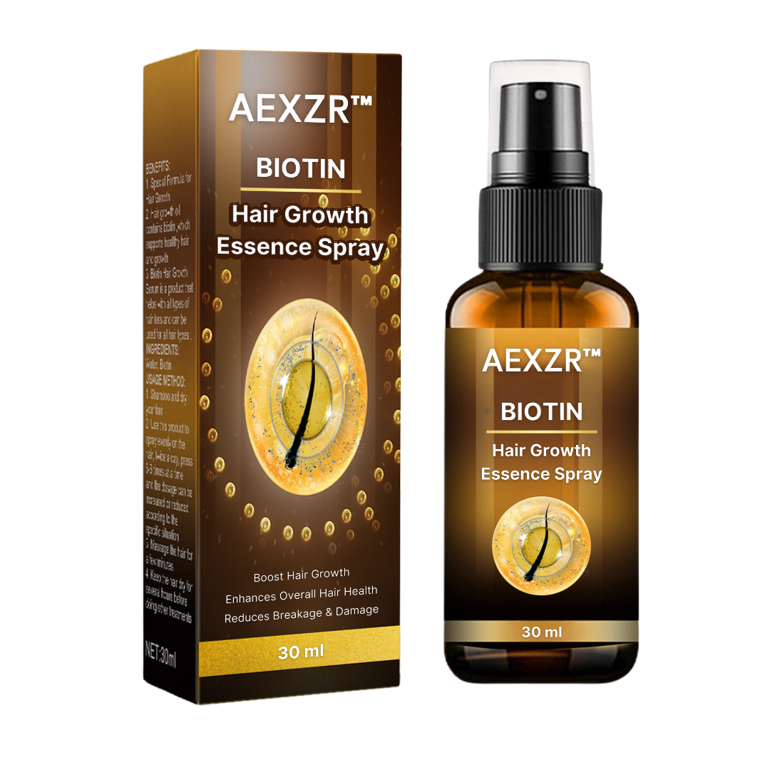 AEXZR™ Biotin Hair Growth Essence Spray (SALE ENDS IN 10 MINUTES)