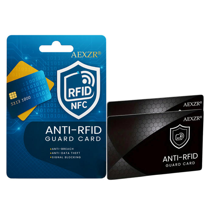 AEXZR® Anti-RFID Guard Card (𝟟𝟘% 𝕆𝔽𝔽 𝗘𝗡𝗗𝗦 𝗜𝗡 𝟭𝟬 𝗠𝗜𝗡𝗨𝗧𝗘𝗦)