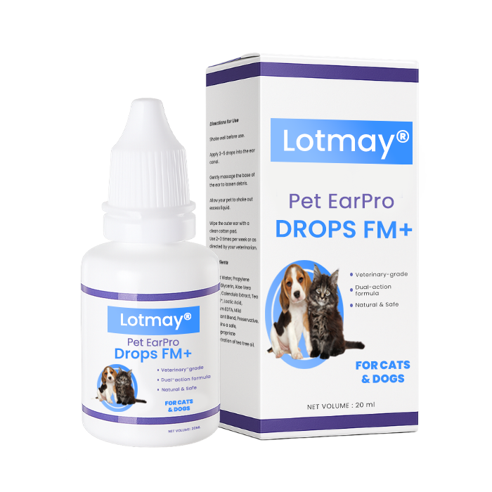 Lotmay® Pet EarPro Drops FM+ (𝟟𝟘% 𝕆𝔽𝔽 𝗘𝗡𝗗𝗦 𝗜𝗡 𝟭𝟬 𝗠𝗜𝗡𝗨𝗧𝗘𝗦)