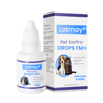 Lotmay® Pet EarPro Drops FM+ (𝟟𝟘% 𝕆𝔽𝔽 𝗘𝗡𝗗𝗦 𝗜𝗡 𝟭𝟬 𝗠𝗜𝗡𝗨𝗧𝗘𝗦)
