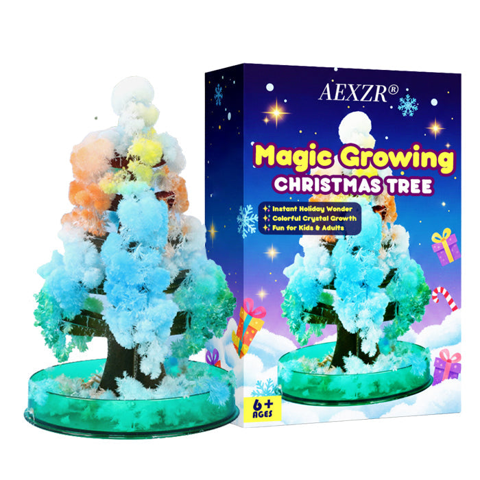AEXZR® Magic Growing Christmas Tree (𝟟𝟘% 𝕆𝔽𝔽 𝗘𝗡𝗗𝗦 𝗜𝗡 𝟭𝟬 𝗠𝗜𝗡𝗨𝗧𝗘𝗦)