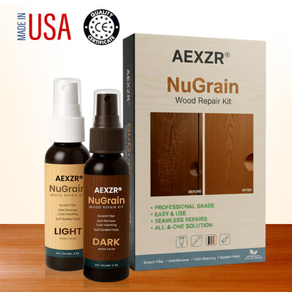 AEXZR® NuGrain Wood Repair Kit (𝟟𝟘% 𝕆𝔽𝔽 𝗘𝗡𝗗𝗦 𝗜𝗡 𝟭𝟬 𝗠𝗜𝗡𝗨𝗧𝗘𝗦)