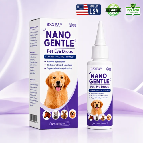 RZXEA™ Nano Gentle Pet Eye Drops (𝟟𝟘% 𝕆𝔽𝔽 𝗘𝗡𝗗𝗦 𝗜𝗡 𝟭𝟬 𝗠𝗜𝗡𝗨𝗧𝗘𝗦)