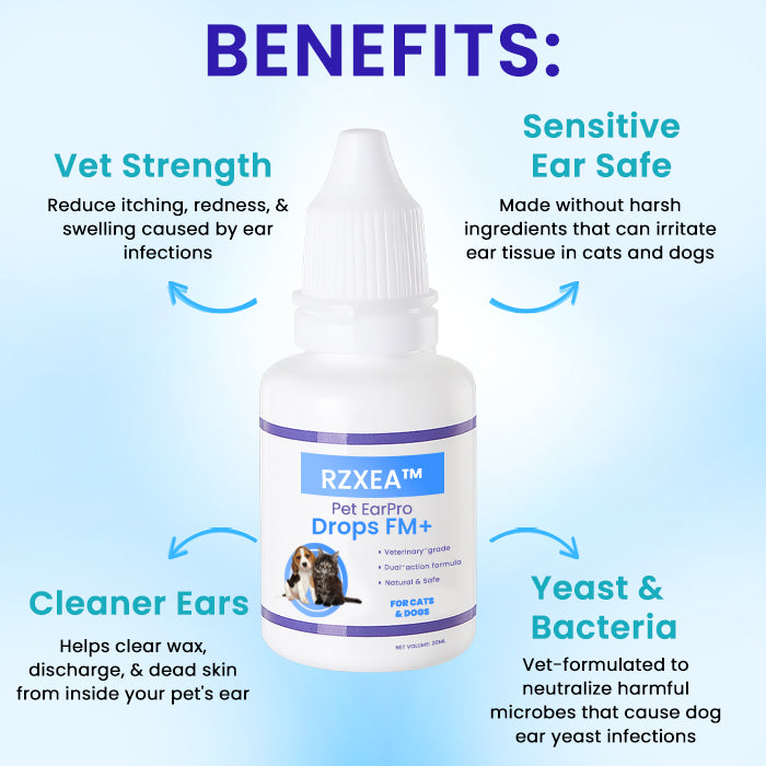 LAST 44 PCS LEFT!! RZXEA™ Pet EarPro Drops FM+