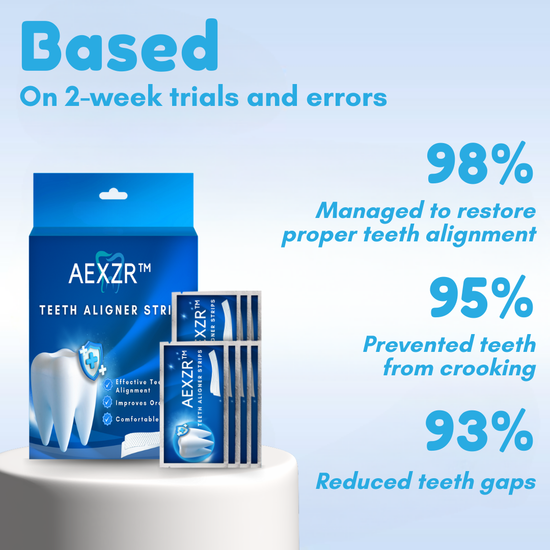 AEXZR™ Teeth Aligner Strips (𝟟𝟘% 𝕆𝔽𝔽 𝗘𝗡𝗗𝗦 𝗜𝗡 𝟭𝟬 𝗠𝗜𝗡𝗨𝗧𝗘𝗦)