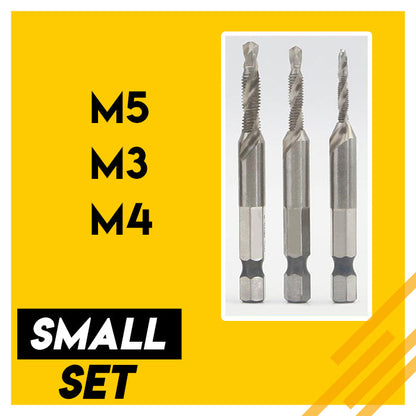 Thread Tap Drill Bits Set (3/6pcs)