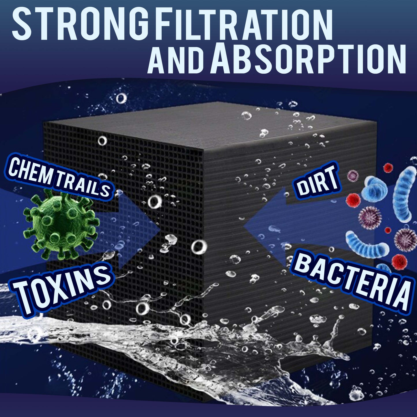 Eco-Aquarium Water Purifier Cube