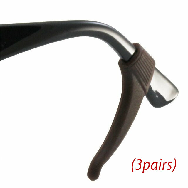 Glasses Non-Slip Ear Grips (3 pairs)