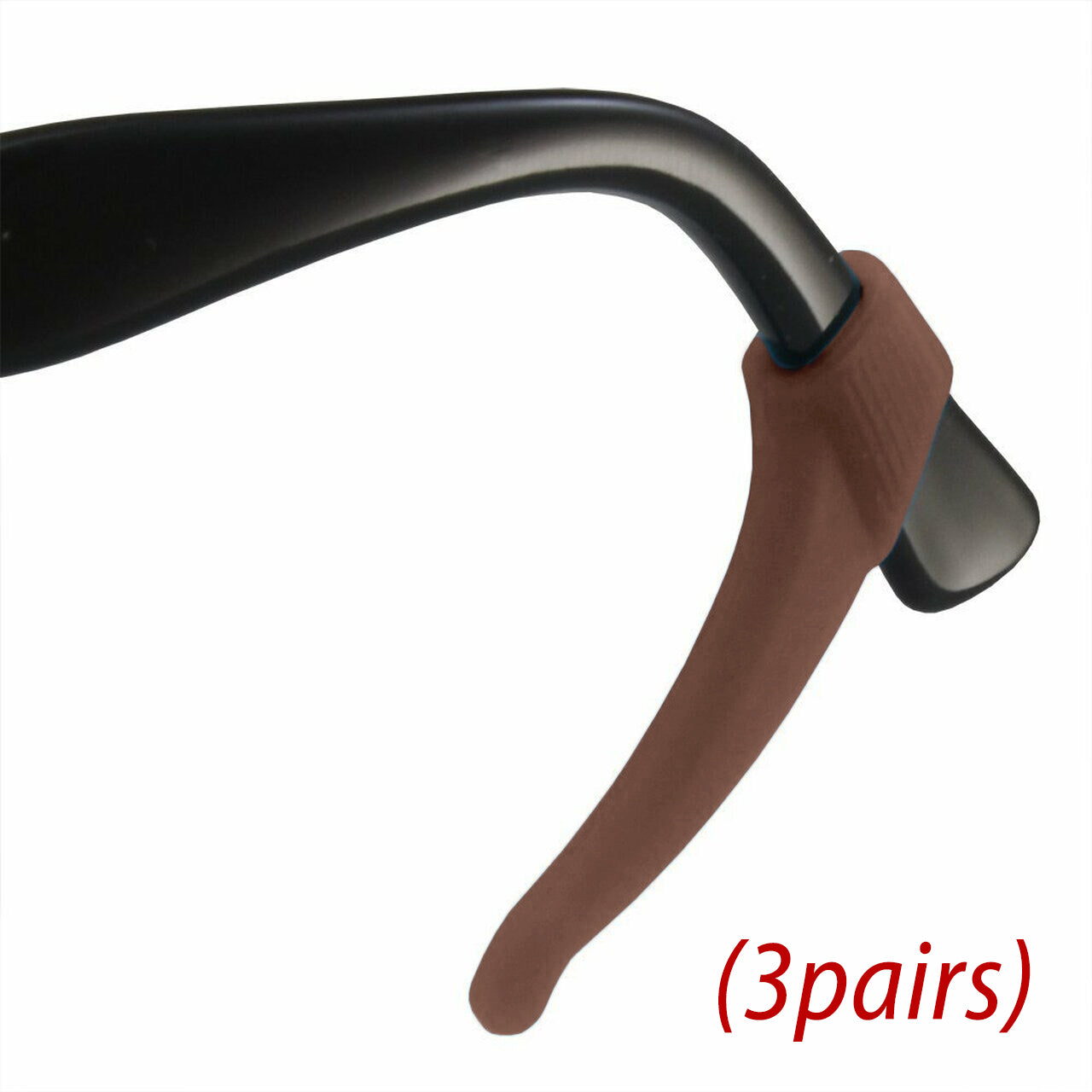 Glasses Non-Slip Ear Grips (3 pairs)